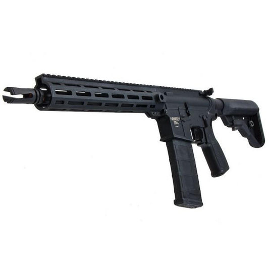 NOVRITSCH SSR-4 エアソフト AEG ライフル (ポリマー レシーバー) - ブラック-AIRSOFT GOGO エアガン・サバゲー用品通販