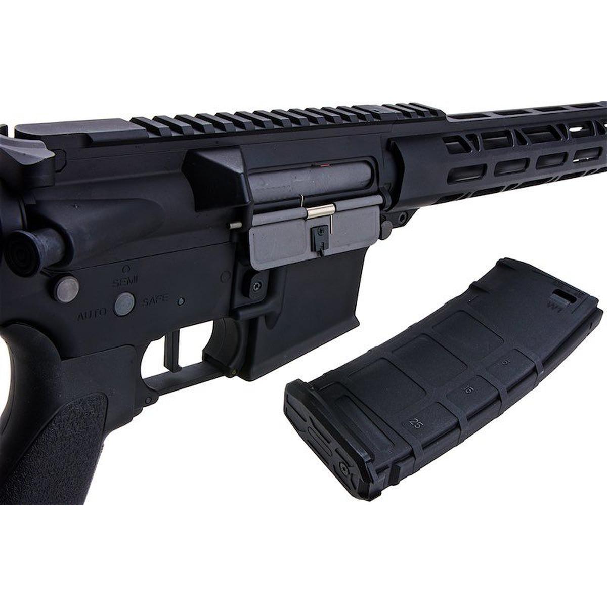 NOVRITSCH SSR-4 GEN 2 エアソフト AEG ライフル (ポリマー レシーバー) - ブラック-AIRSOFT GOGO エアガン・サバゲー用品通販
