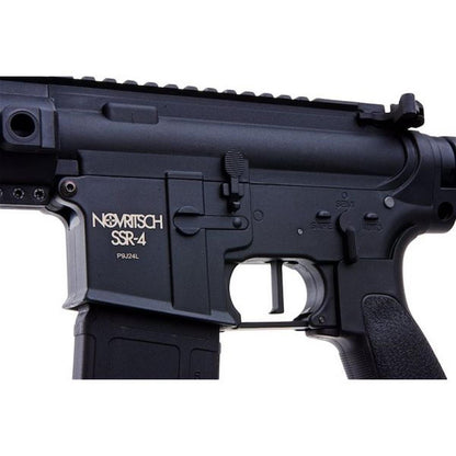 NOVRITSCH SSR-4 GEN 2 エアソフト AEG ライフル (ポリマー レシーバー) - ブラック-AIRSOFT GOGO エアガン・サバゲー用品通販