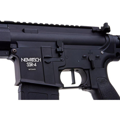 NOVRITSCH SSR-4 GEN 2 エアソフト AEG ライフル (ポリマー レシーバー) - ブラック-AIRSOFT GOGO エアガン・サバゲー用品通販