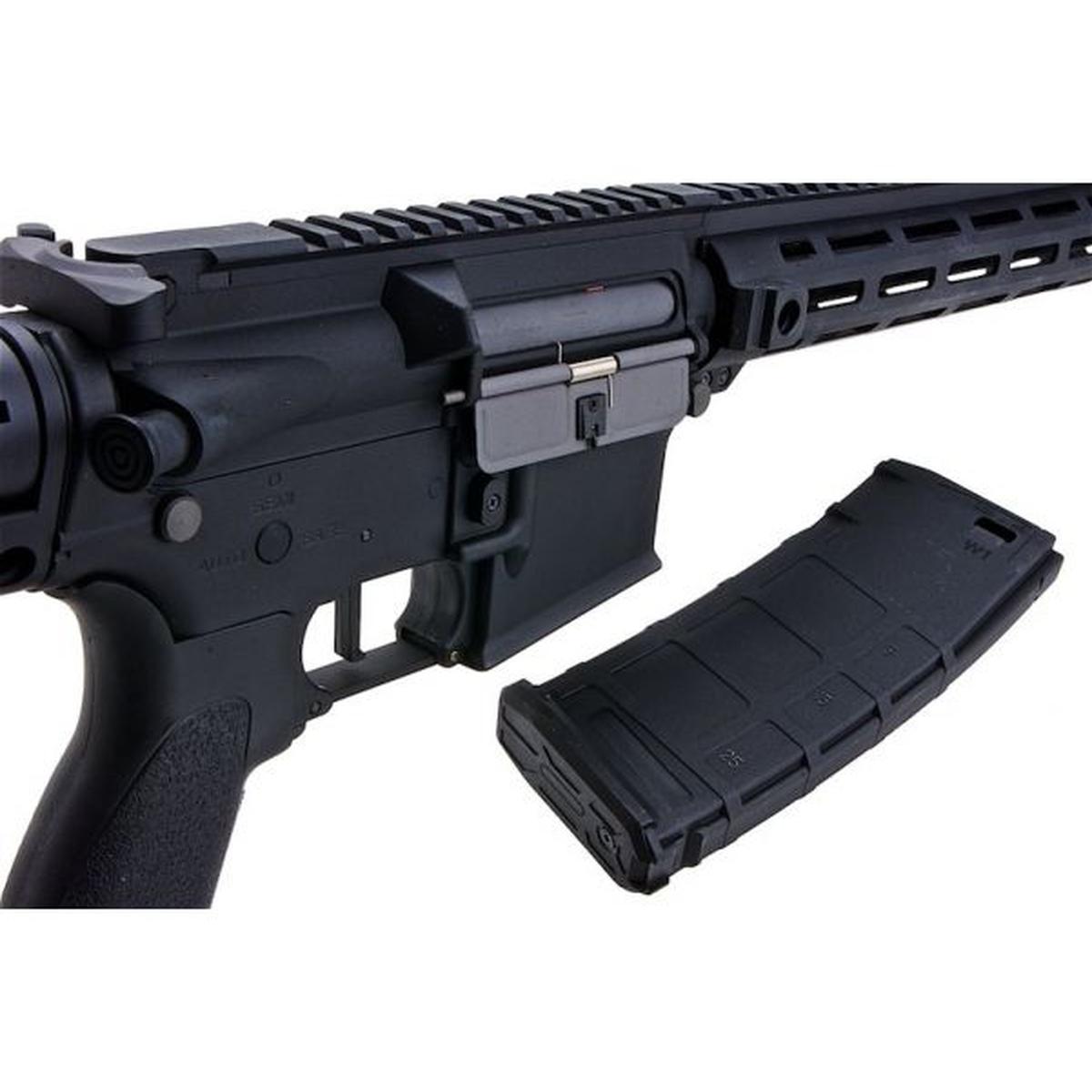 NOVRITSCH SSR-4 GEN 2 エアソフト AEG ライフル (ポリマー レシーバー) - ブラック-AIRSOFT GOGO エアガン・サバゲー用品通販