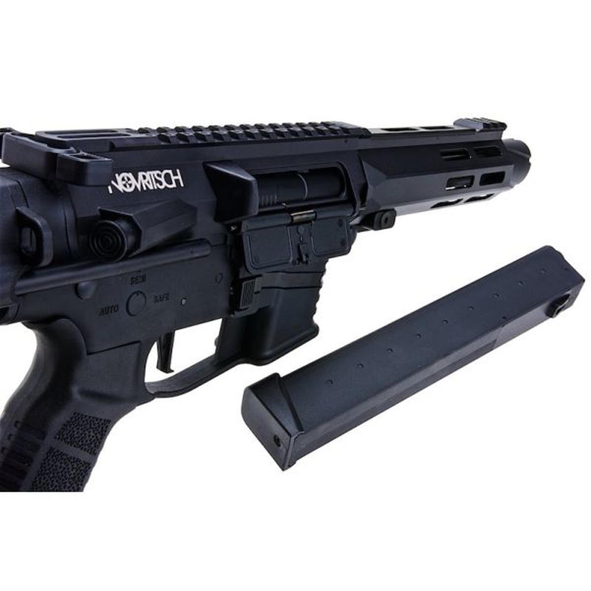 NOVRITSCH SSR9 DSG AEG エアソフト ライフル - ブラック-AIRSOFT GOGO エアガン・サバゲー用品通販