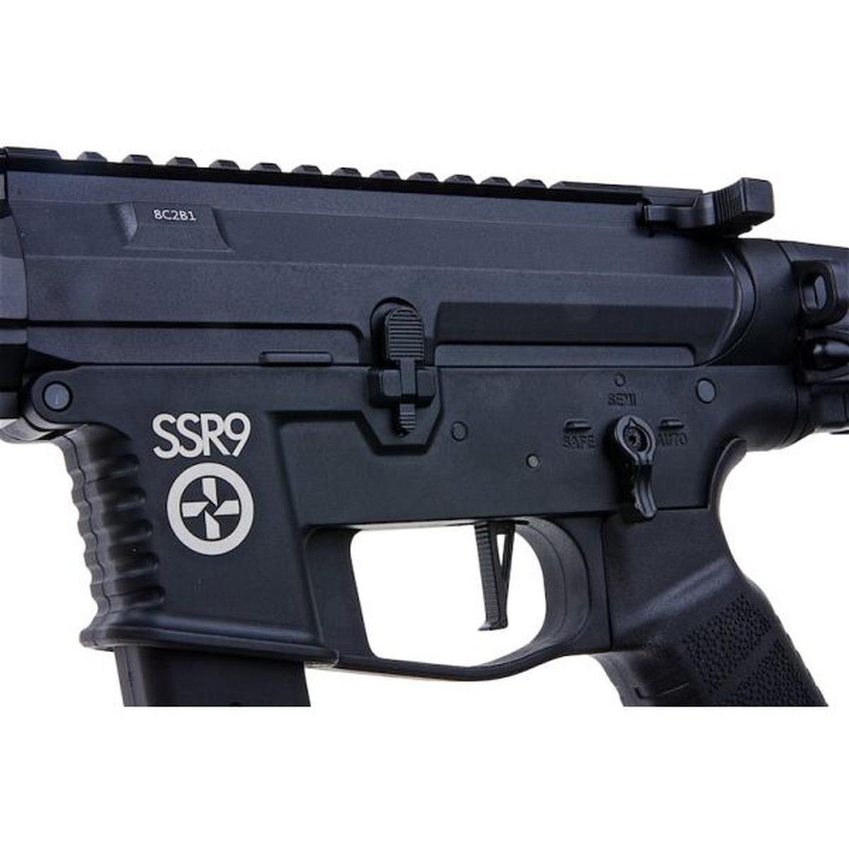 NOVRITSCH SSR9 DSG AEG エアソフト ライフル - ブラック-AIRSOFT GOGO エアガン・サバゲー用品通販