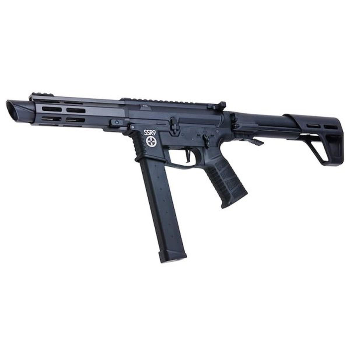 NOVRITSCH SSR9 DSG AEG エアソフト ライフル - ブラック-AIRSOFT GOGO エアガン・サバゲー用品通販