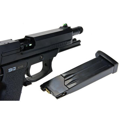 NOVRITSCH SSX23 グリーン ガス エアソフト ピストル-AIRSOFT GOGO エアガン・サバゲー用品通販