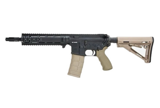 NWA (FCW) L119A2 MWS GBBRカスタム完成品 - ブラック-AIRSOFT GOGO エアガン・サバゲー用品通販