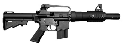 NWA (FCW) MK12 SBR ミニ電動ガン（FCW製ホースフルマーキング）-AIRSOFT GOGO エアガン・サバゲー用品通販