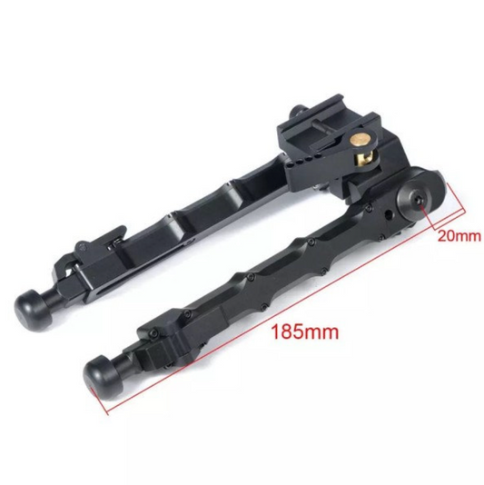 Octopus BT10 V8-A バイポッド（20mmレイルシステム用）- ブラック-AIRSOFT GOGO エアガン・サバゲー用品通販