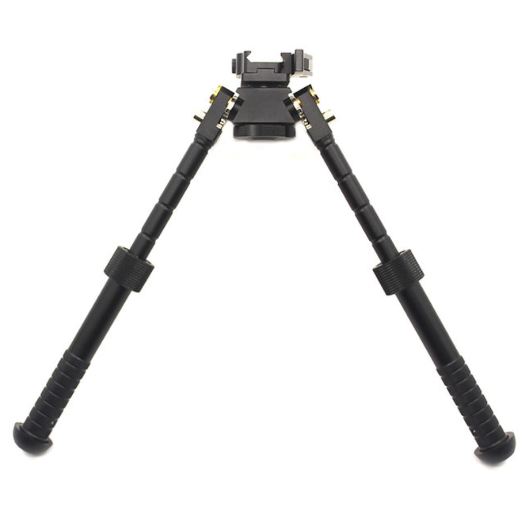 Octopus BT10 V8バイポッド（20mmレイルシステム用）- ブラック-AIRSOFT GOGO エアガン・サバゲー用品通販