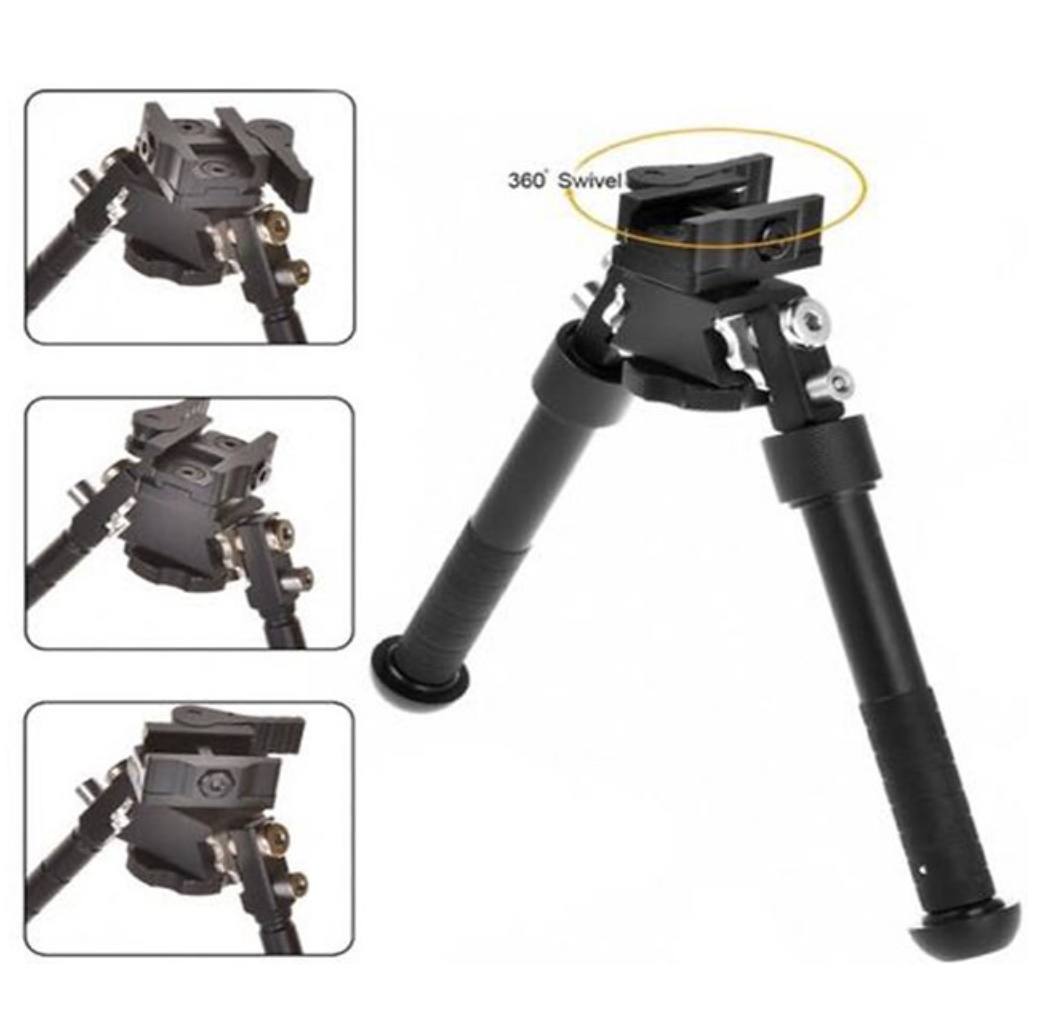 Octopus BT10 V8バイポッド（20mmレイルシステム用）- クーパー-AIRSOFT GOGO エアガン・サバゲー用品通販