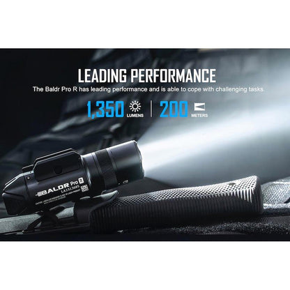 OLIGHT BALDR PRO R LED ライト グリーンドット付き - デザートタン-AIRSOFT GOGO エアガン・サバゲー用品通販