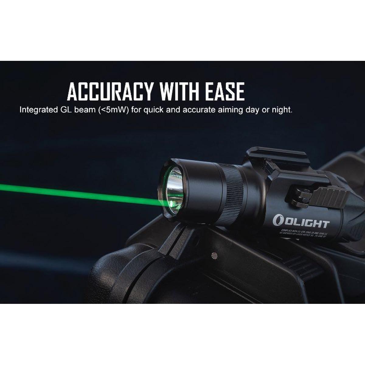 OLIGHT BALDR PRO R LED ライト グリーンドット付き - デザートタン-AIRSOFT GOGO エアガン・サバゲー用品通販
