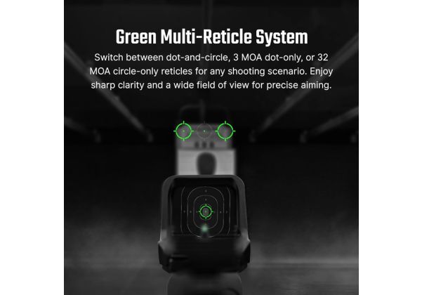 OLIGHT Osight C オープンリフレックス グリーンドットサイト-AIRSOFT GOGO エアガン・サバゲー用品通販