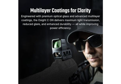 OLIGHT Osight C オープンリフレックス グリーンドットサイト-AIRSOFT GOGO エアガン・サバゲー用品通販