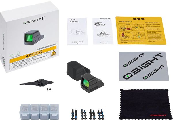 OLIGHT Osight C オープンリフレックス グリーンドットサイト-AIRSOFT GOGO エアガン・サバゲー用品通販