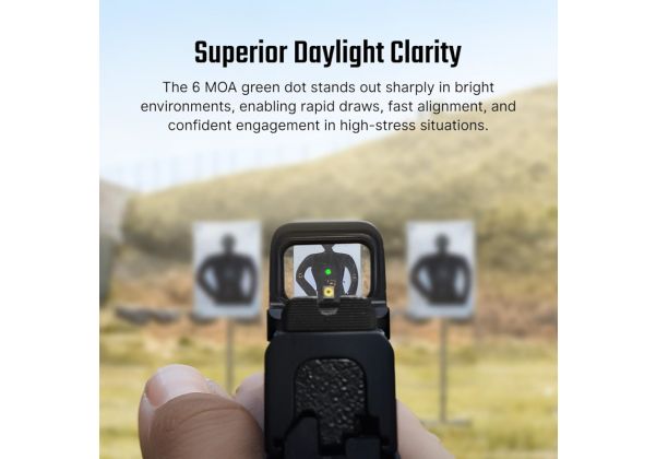 OLIGHT SE 密閉型マイクログリーンドットサイト - ブラック (6MOA グリーンドット)-AIRSOFT GOGO エアガン・サバゲー用品通販