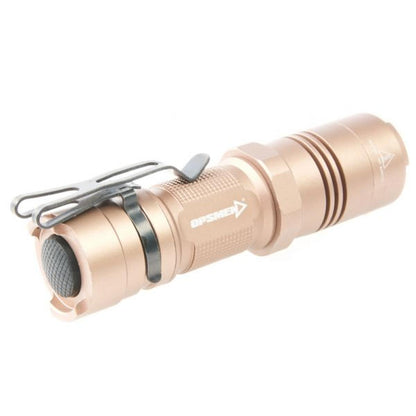 OPSMEN FAST 302 バックアップ タクティカル フラッシュライト (400 ルーメン) - コヨーテ タン-AIRSOFT GOGO エアガン・サバゲー用品通販