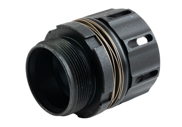 PTS Dead Air KeyMicro QDマウント（Dead Air Airsoftバレルエクステンションシリーズ用） - ブラック-AIRSOFT GOGO エアガン・サバゲー用品通販