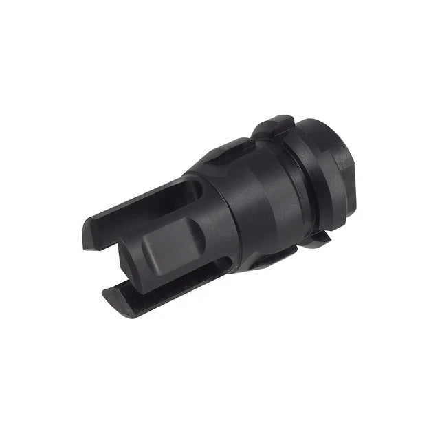 PTS デッドエアキーマイクロフラッシュハイダー 14mm用 (DA011490307) - ブラック-AIRSOFT GOGO エアガン・サバゲー用品通販
