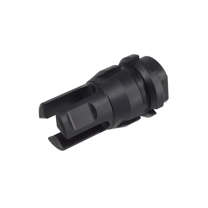 PTS デッドエアキーマイクロフラッシュハイダー 14mm用 (DA011490307) - ブラック-AIRSOFT GOGO エアガン・サバゲー用品通販