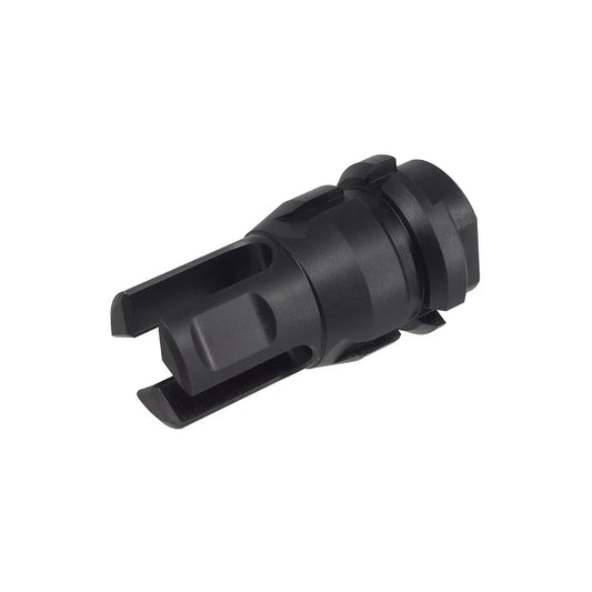 PTS デッドエアキーマイクロフラッシュハイダー 14mm用 (DA011490307) - ブラック-AIRSOFT GOGO エアガン・サバゲー用品通販