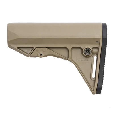 PTS EPS-C 強化ポリマー コンパク リトラクタブル ストック AR / M4 用 (PT14945) - ダークアース-AIRSOFT GOGO エアガン・サバゲー用品通販