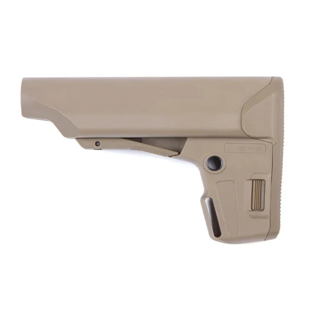 PTS EPS-C 強化ポリマー コンパク リトラクタブル ストック AR / M4 用 (PT14945) - ダークアース-AIRSOFT GOGO エアガン・サバゲー用品通販