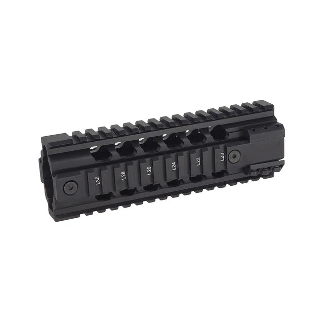 PTS エルゴ Z フロート レイル ハンドガード M4 エアソフトガン用 (FL011490300) - ブラック-AIRSOFT GOGO エアガン・サバゲー用品通販