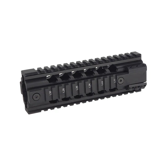 PTS エルゴ Z フロート レイル ハンドガード M4 エアソフトガン用 (FL011490300) - ブラック-AIRSOFT GOGO エアガン・サバゲー用品通販