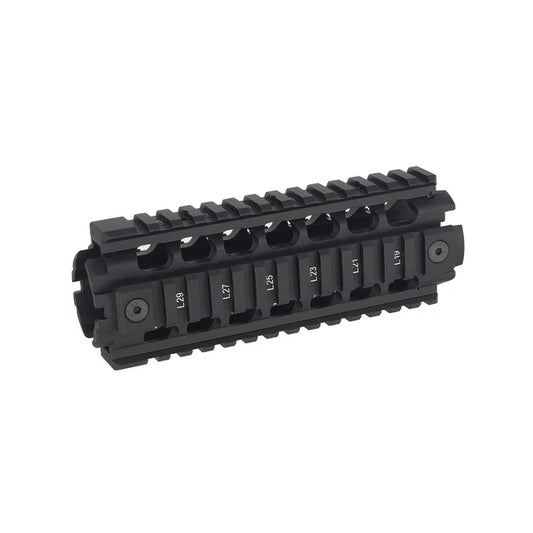 PTS エルゴ Z レイル ハンドガード M4 エアソフトガン用 (FL010490300) - ブラック-AIRSOFT GOGO エアガン・サバゲー用品通販