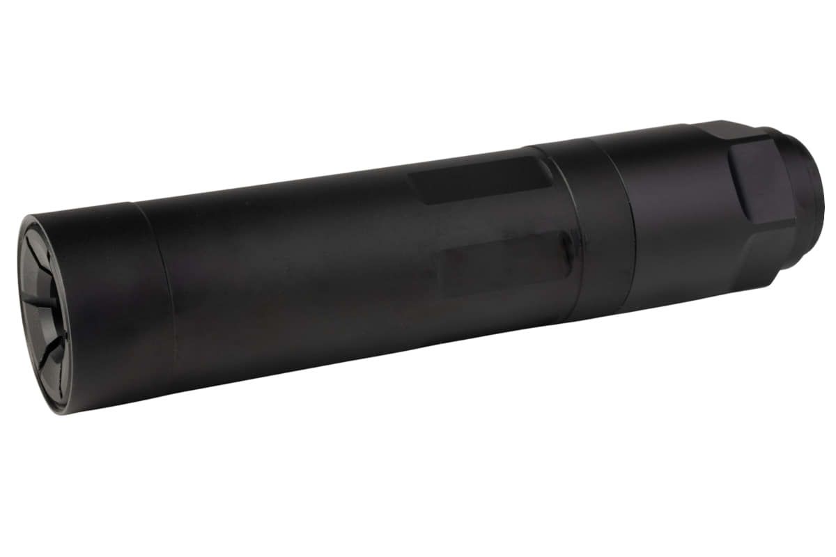 PTS グリフィン アーマメント レジスタンス 22 (R22) テープ マウント モジュラー サプレッサー (ダミー バージョン) - BK-AIRSOFT GOGO エアガン・サバゲー用品通販