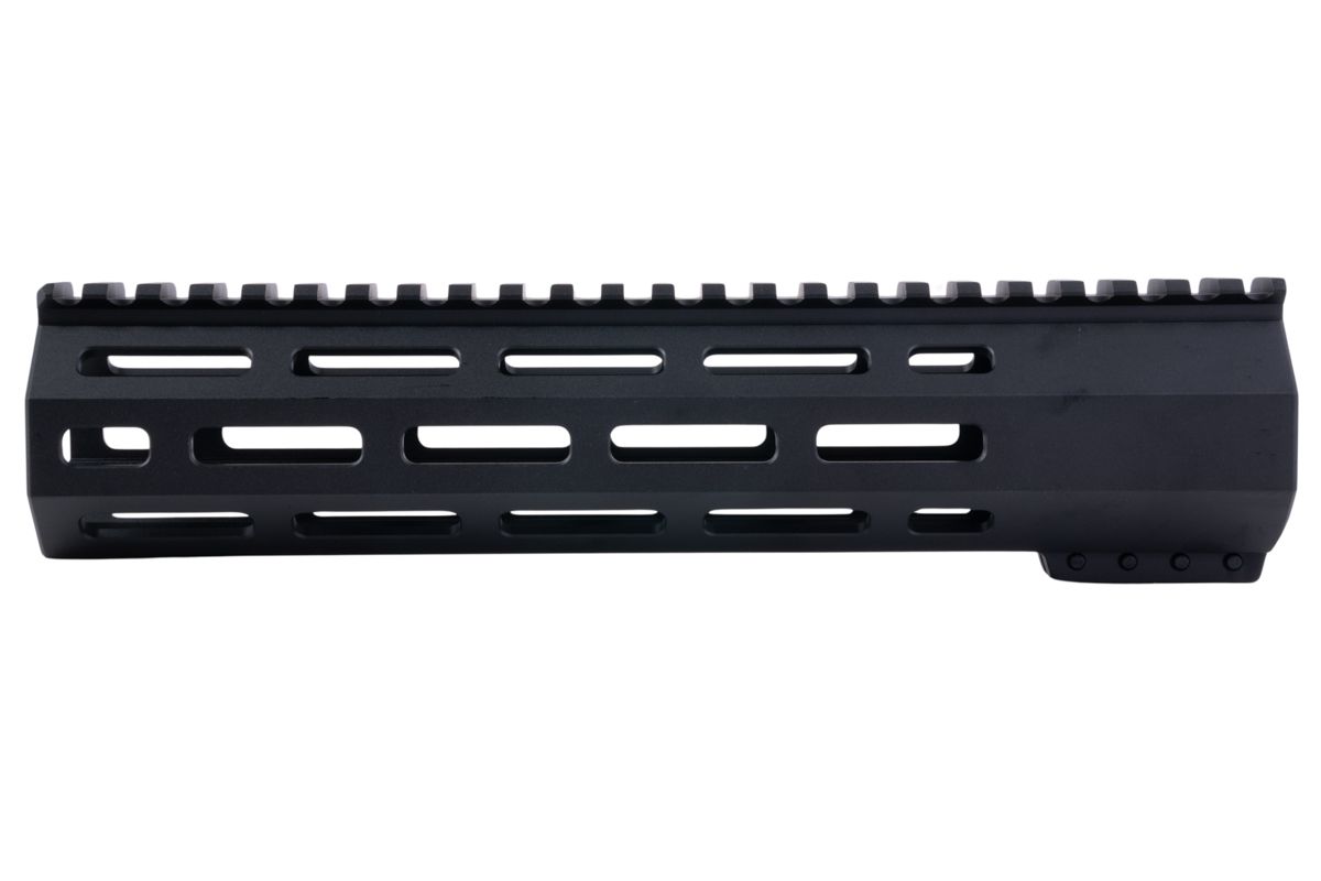 PTS グリフィン アーマメント SR-リジッド M-LOK ハンドガード M4 AEG / GBB / PTW ライフル用 (9.5 インチ、アルミニウム / アルミ、ブラック)-AIRSOFT GOGO エアガン・サバゲー用品通販