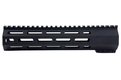 PTS グリフィン アーマメント SR-リジッド M-LOK ハンドガード M4 AEG / GBB / PTW ライフル用 (9.5 インチ、アルミニウム / アルミ、ブラック)-AIRSOFT GOGO エアガン・サバゲー用品通販