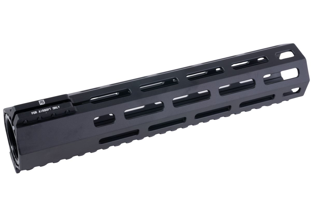 PTS グリフィン アーマメント SR-リジッド M-LOK ハンドガード M4 AEG / GBB / PTW ライフル用 (9.5 インチ、アルミニウム / アルミ、ブラック)-AIRSOFT GOGO エアガン・サバゲー用品通販