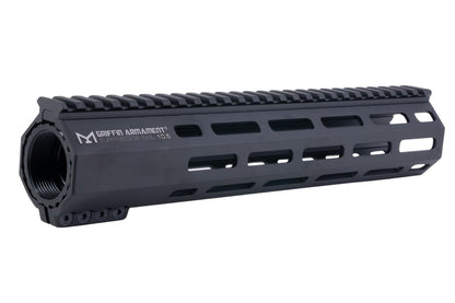 PTS グリフィン アーマメント SR-リジッド M-LOK ハンガード M4 AEG / GBB / PTW ライフル用 (10.5 インチ、アルミニウム / アルミ、ブラック)-AIRSOFT GOGO エアガン・サバゲー用品通販