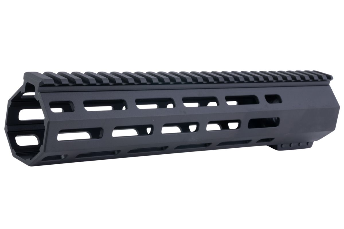 PTS グリフィン アーマメント SR-リジッド M-LOK ハンガード M4 AEG / GBB / PTW ライフル用 (10.5 インチ、アルミニウム / アルミ、ブラック)-AIRSOFT GOGO エアガン・サバゲー用品通販