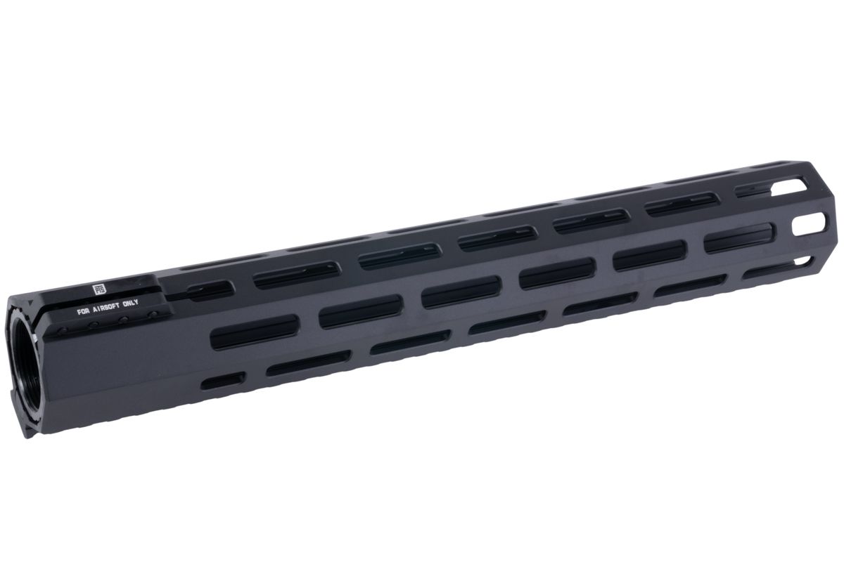 PTS グリフィン アーマメント SR-リジッド M-LOK ハンガード M4 AEG / GBB / PTW ライフル用 (12.5 インチ、アルミニウム / アルミ、ブラック)-AIRSOFT GOGO エアガン・サバゲー用品通販