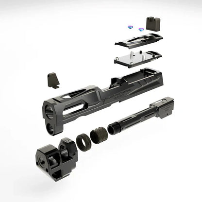 PTS Killer Innovations Velocity V1 コンバージョンキット (P320 M18 / X-Carry 用) (KI32049) - グレー-AIRSOFT GOGO エアガン・サバゲー用品通販