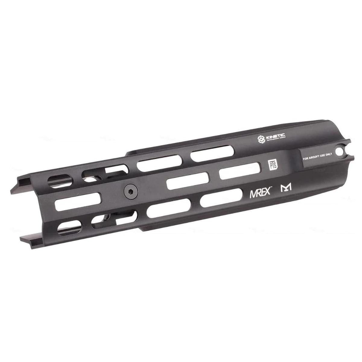 PTS ライセンス Kinetic SCAR MREX M-LOK レール (カラー: ブラック)-AIRSOFT GOGO エアガン・サバゲー用品通販