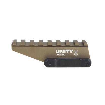 PTS ユニティ タクティカル FAST アブソリュート ライザー 20mm レイル用 (UT24049)-フラット・ダークアース-AIRSOFT GOGO エアガン・サバゲー用品通販