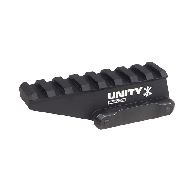 PTS ユニティ タクティカル FAST アブソリュート ライザー 20mm レイル用 (UT24049)+ブラック-AIRSOFT GOGO エアガン・サバゲー用品通販