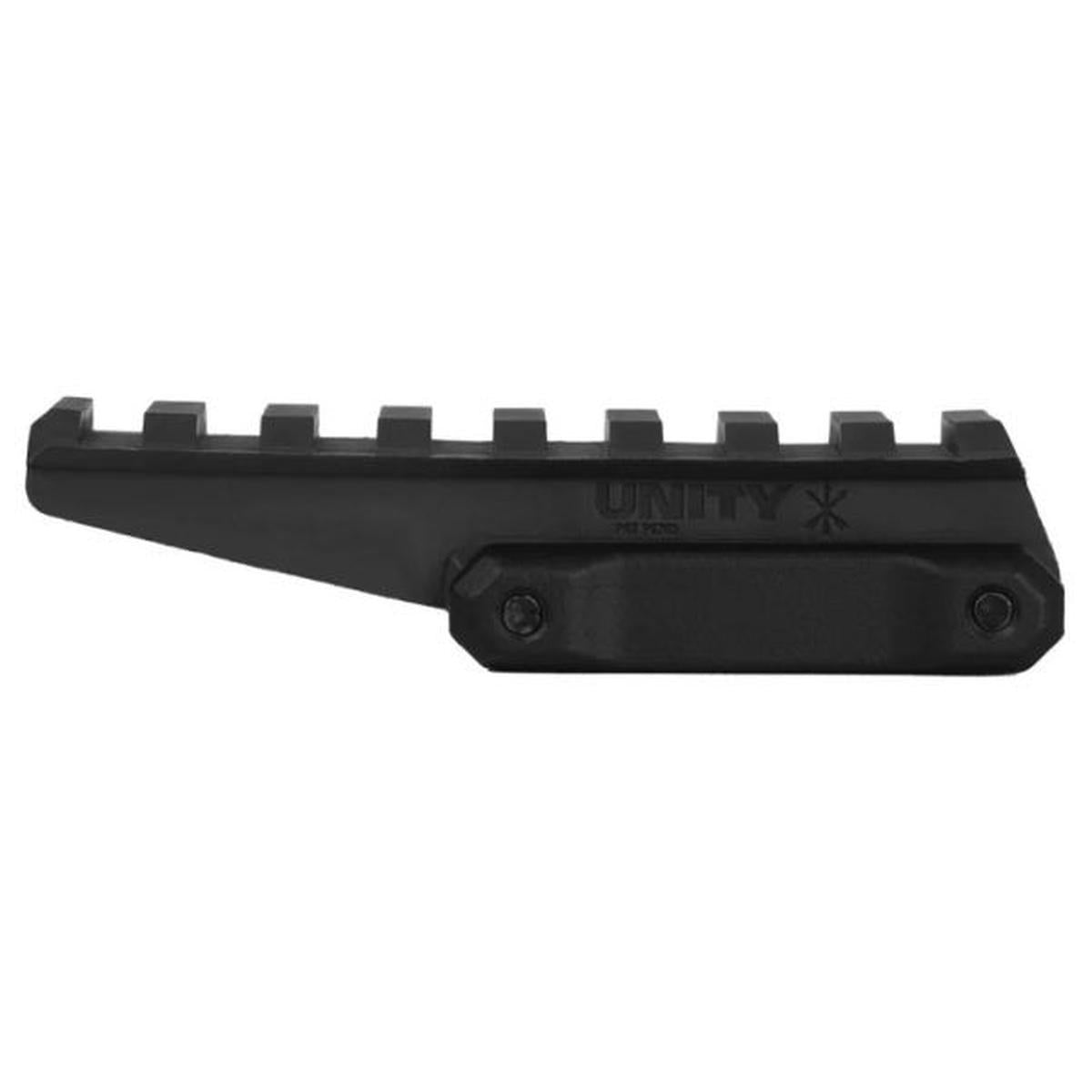PTS ユニティ タクティカル FAST オプティック ライザー (20MM レール、ポリマー、BK)-AIRSOFT GOGO エアガン・サバゲー用品通販