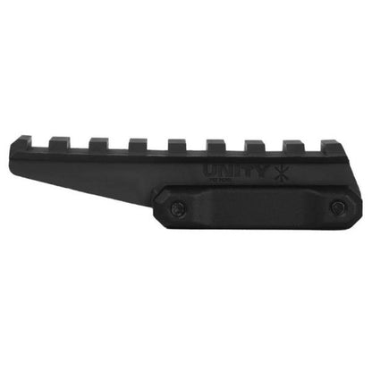PTS ユニティ タクティカル FAST オプティック ライザー (20MM レール、ポリマー、BK)-AIRSOFT GOGO エアガン・サバゲー用品通販