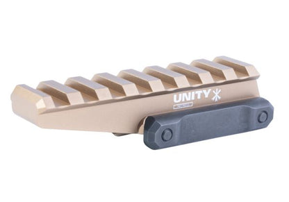 PTS ユニティ タクティカル FAST オプティック ライザー (DE、PTS バージョン、アルミニウム / アルミ)-AIRSOFT GOGO エアガン・サバゲー用品通販