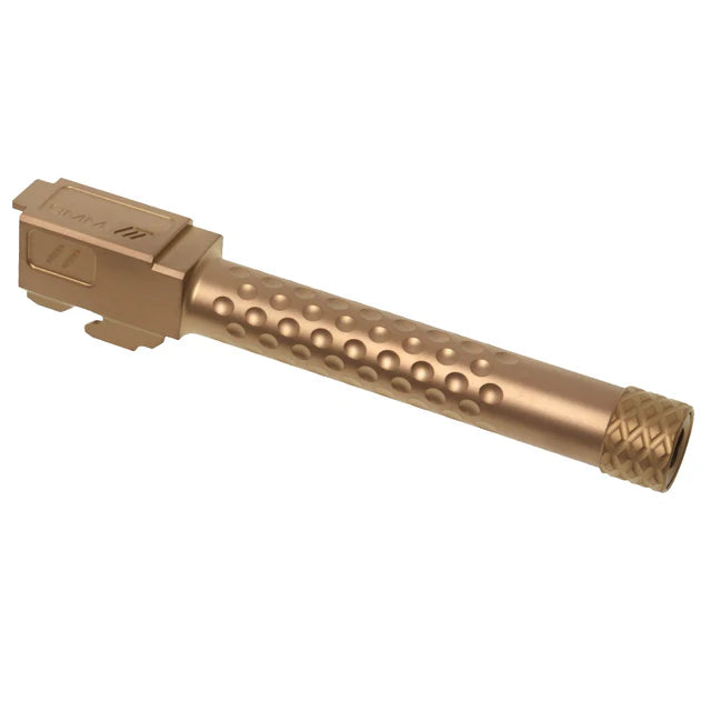 PTS ZEV CNC ステンレススチール ス赤アウターバレル G17 GBB用 (CB03749) - 金(きん)-AIRSOFT GOGO エアガン・サバゲー用品通販