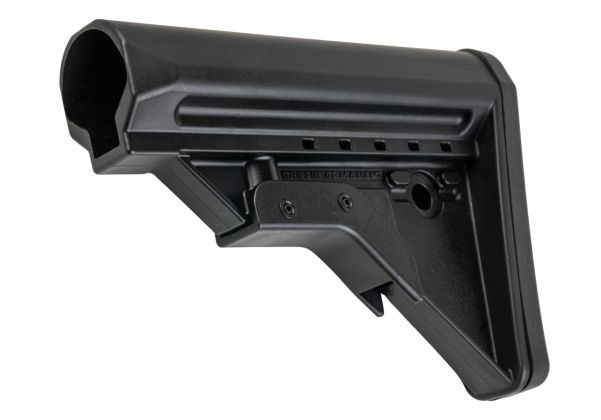 PTSグリフィンアーマメント - エクストリームコンディションストック（ECS） - ブラック-AIRSOFT GOGO エアガン・サバゲー用品通販