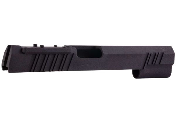Revanchist Airsoft Hi Capa GBB 3Dプリント 5.1インチ キャリーオプティックGBBスライド (タイプA、ブラック)-AIRSOFT GOGO エアガン・サバゲー用品通販