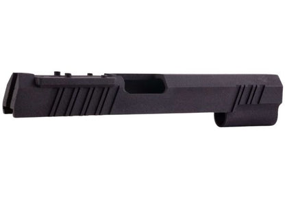 Revanchist Airsoft Hi Capa GBB 3Dプリント 5.1インチ キャリーオプティックGBBスライド (タイプA、ブラック)-AIRSOFT GOGO エアガン・サバゲー用品通販
