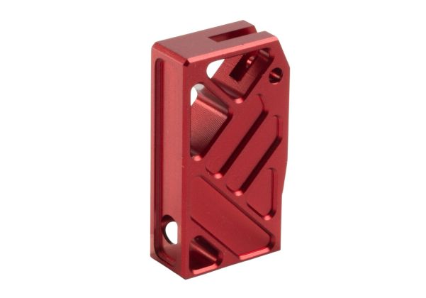 Revanchist Airsoft Hi Capa GBB フラットトリガー (タイプH、アルミニウム / アルミ、赤)-AIRSOFT GOGO エアガン・サバゲー用品通販