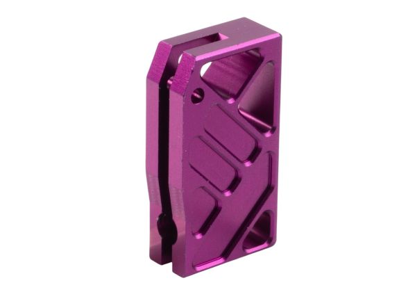Revanchist Airsoft Hi Capa GBB フラットトリガー (タイプH、アルミニウム / アルミ、紫)-AIRSOFT GOGO エアガン・サバゲー用品通販